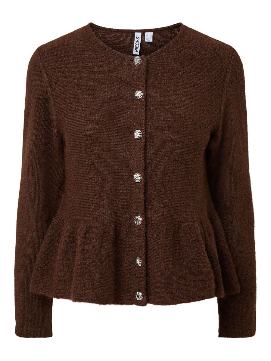 Carousel image 5 PCPINGE  KNITTED CARDIGAN, Chicory Coffee
