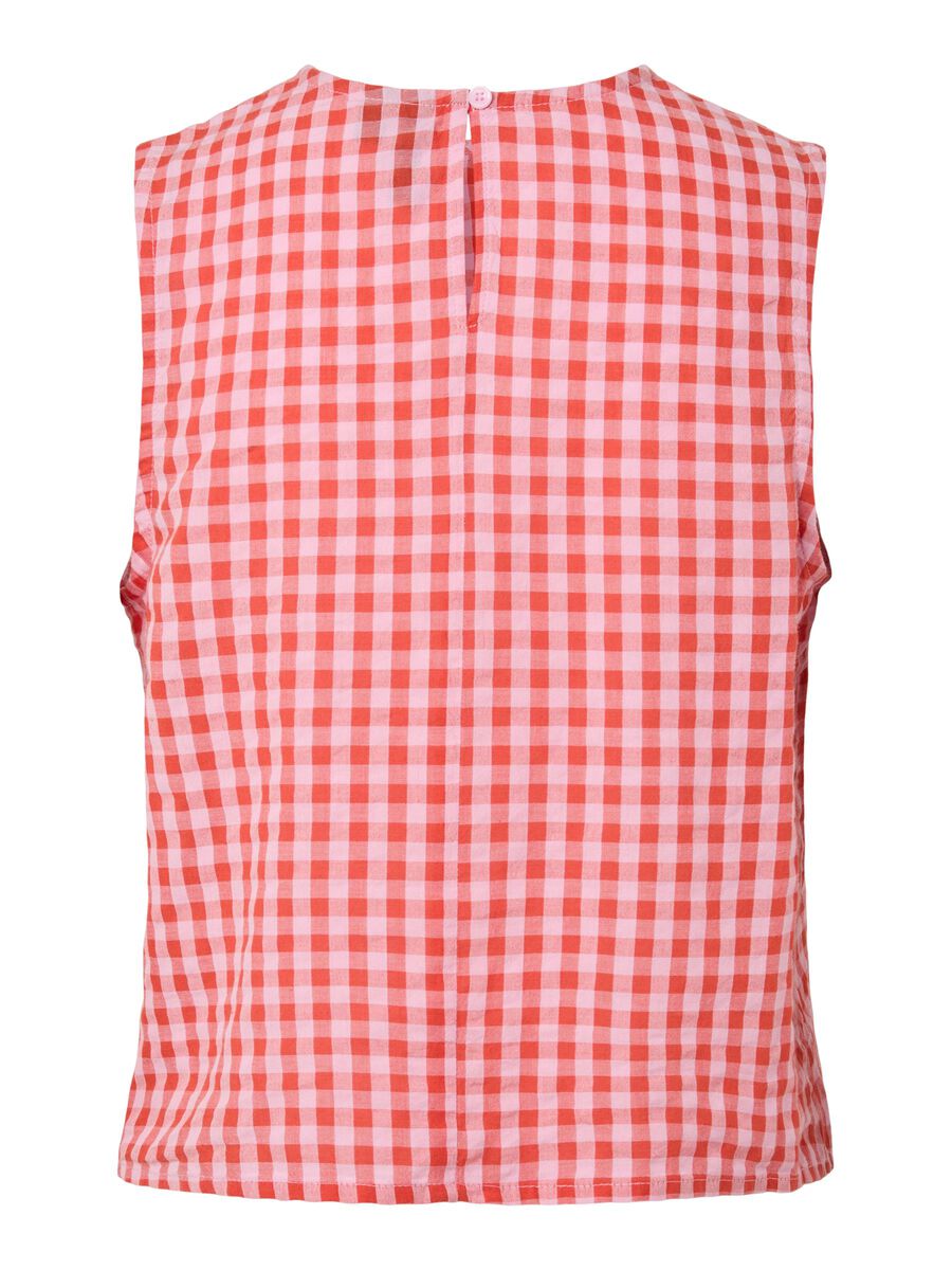 Carousel image 7 PCLILIANE CHECK SLEEVELESS TOP, Ballerina