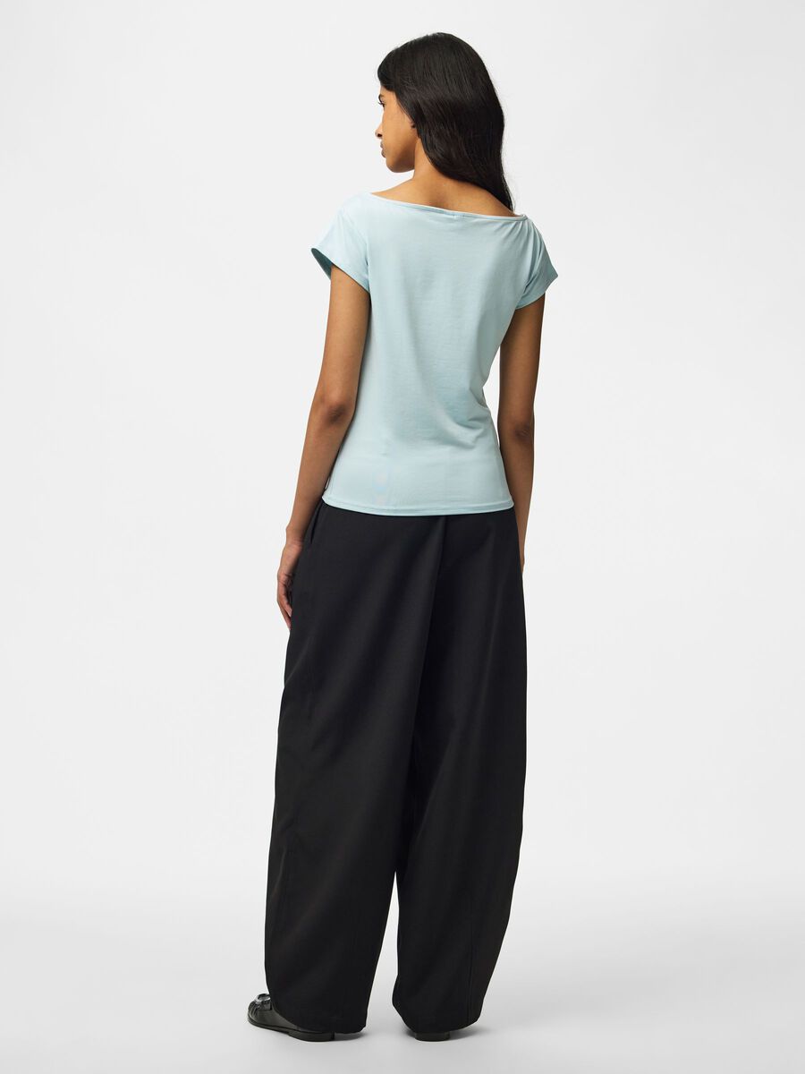 Product carousel image 2 PCMELLY BOATNECK  TOP, Winter Sky