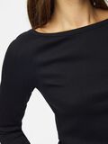Product image thumbnail 4 PCBELLA - 3/4 - COL BATEAU TOP, Black