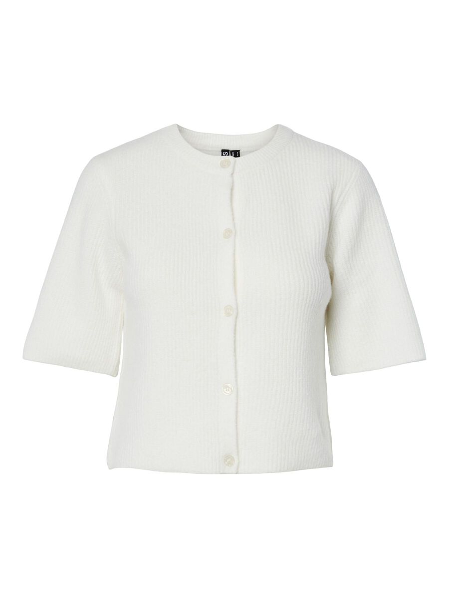 Carousel image 5 PCSILLY SHORT SLEEVED KNITTED CARDIGAN, Cloud Dancer