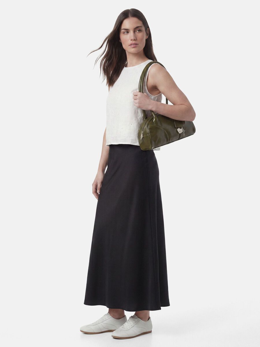 Carousel image 3 PCFRANAN MIDI SKIRT, Black