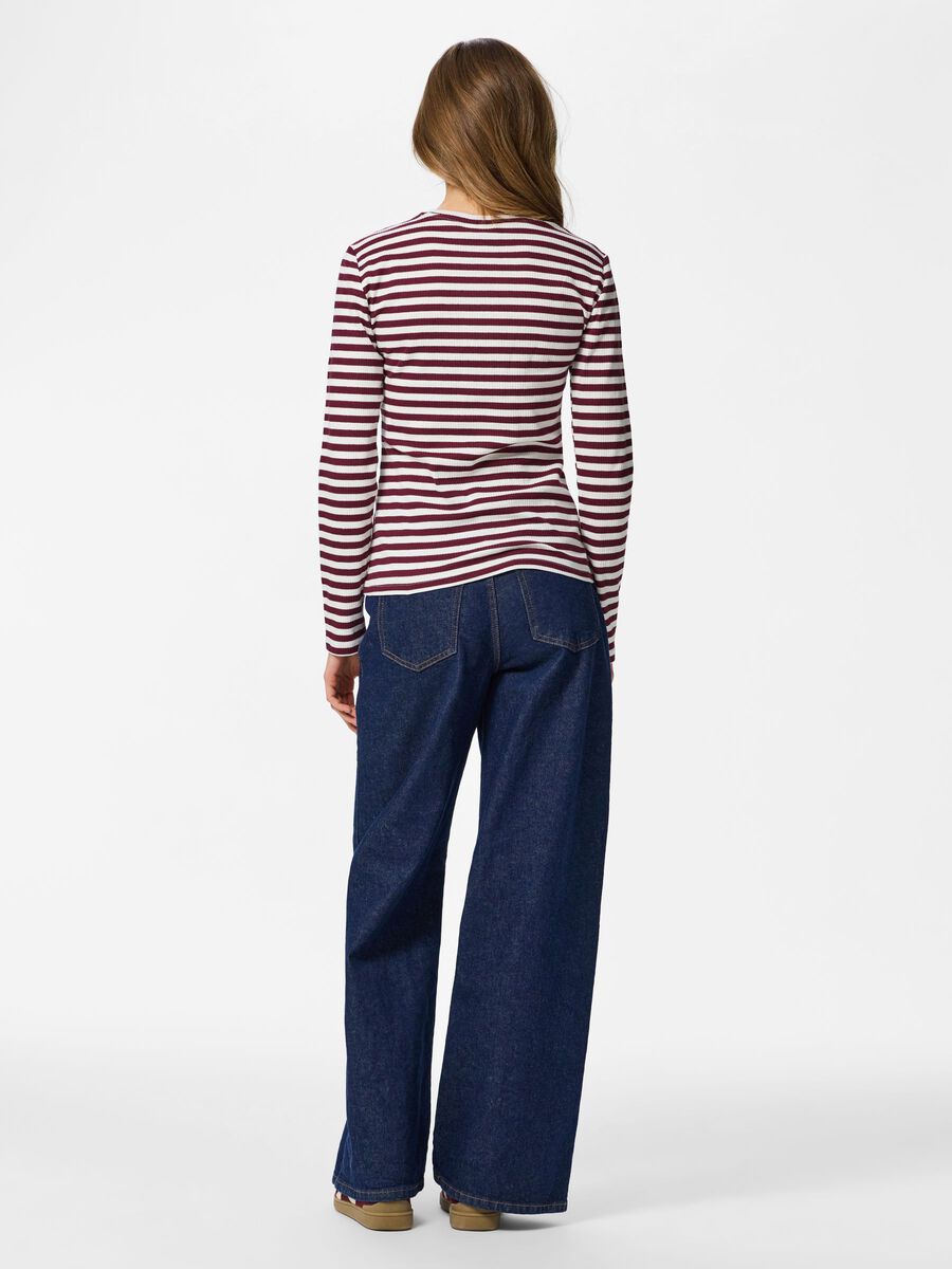Carousel image 2 PCRUKA LONG SLEEVED TOP, Tawny Port