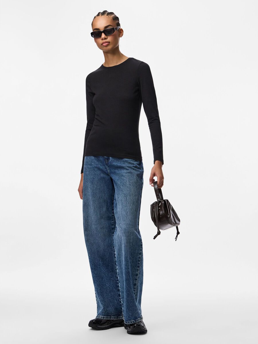 Carousel image 3 PCSIRENE LONG SLEEVED TOP, Black