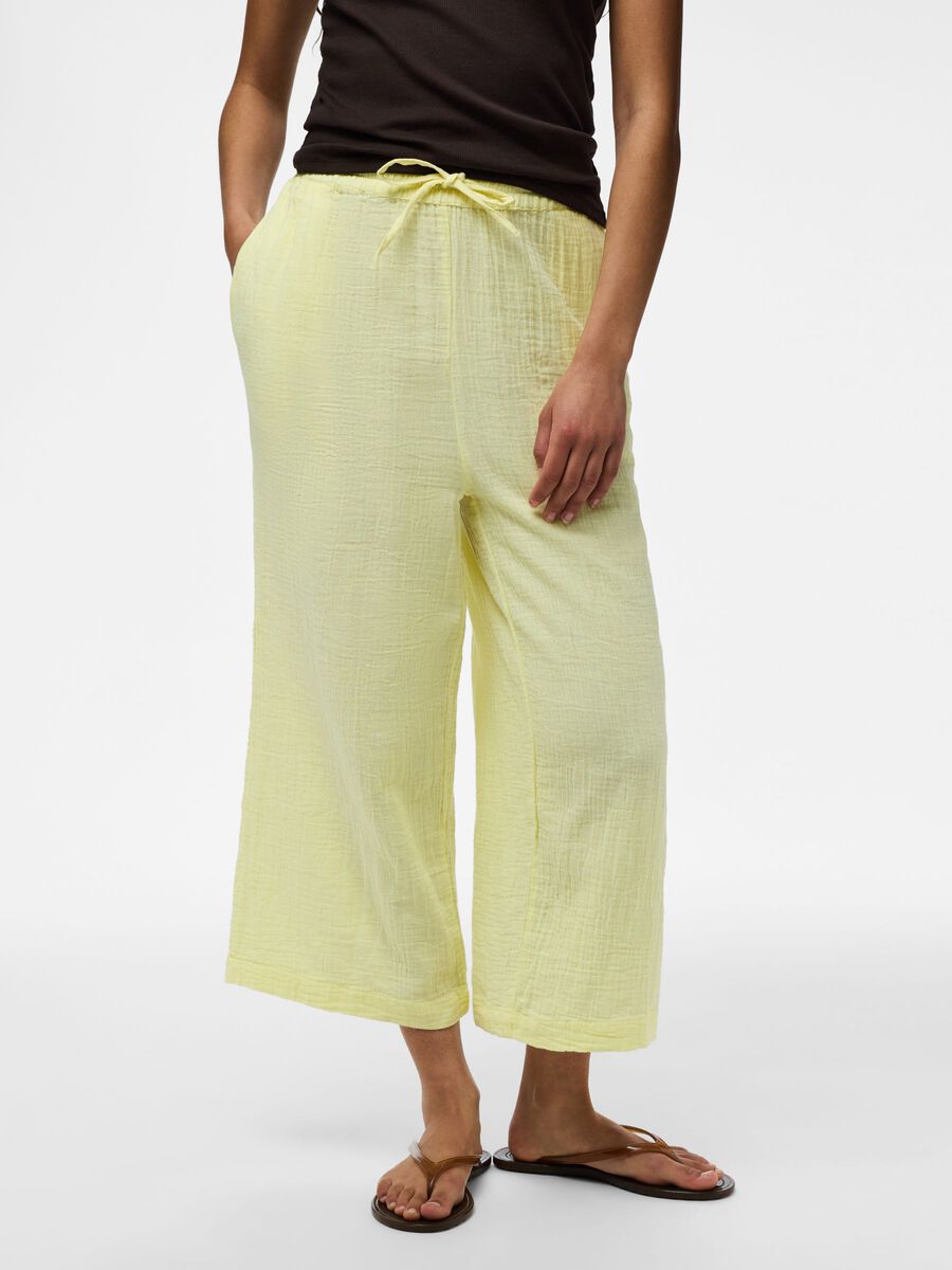 Product carousel image 1 PCSASTINA HW MUSSELIN CULOTTES, French Vanilla