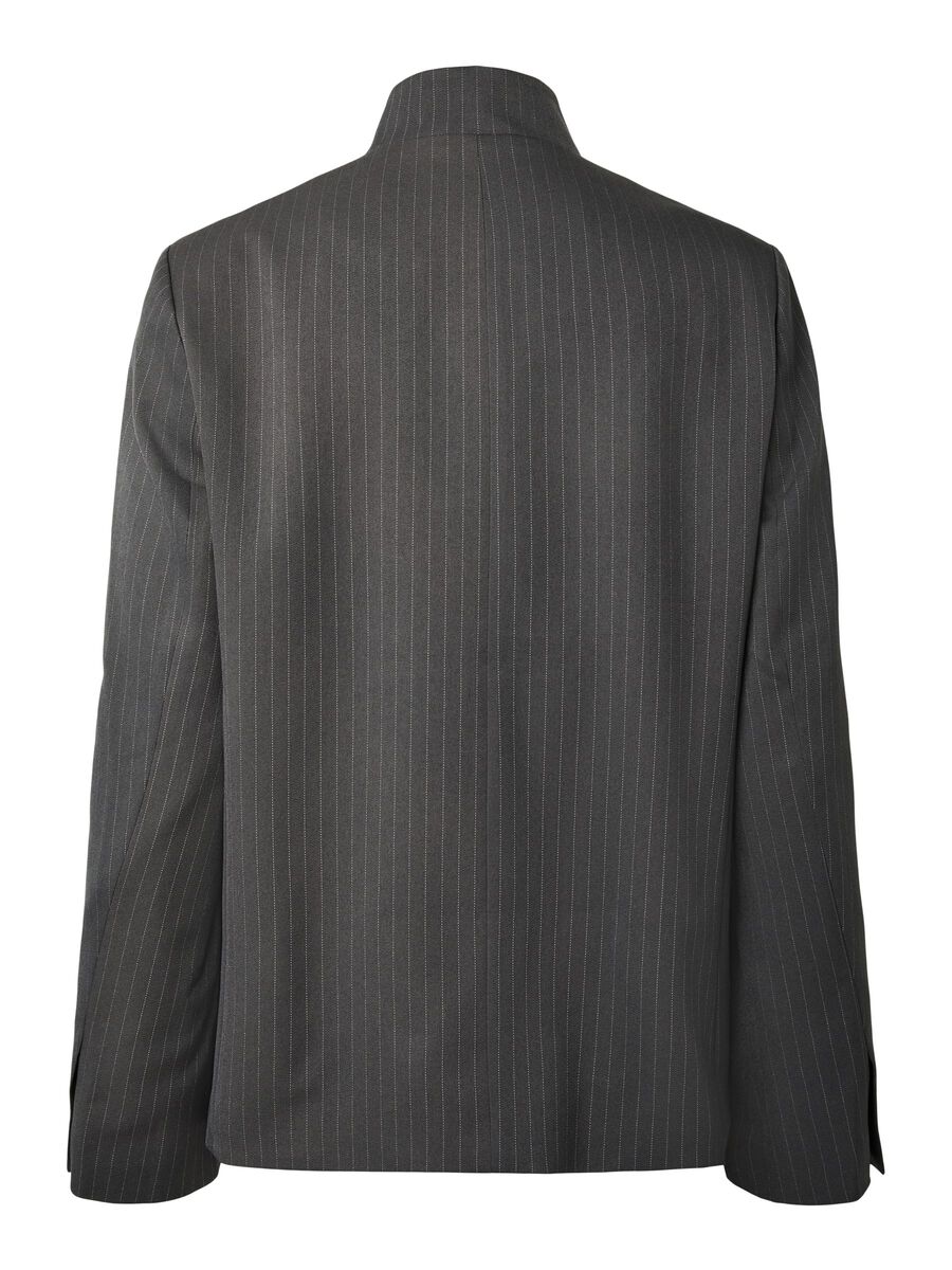 Product carousel image 2 PCFALKA KRIJTSTREEP BLAZER, Asphalt