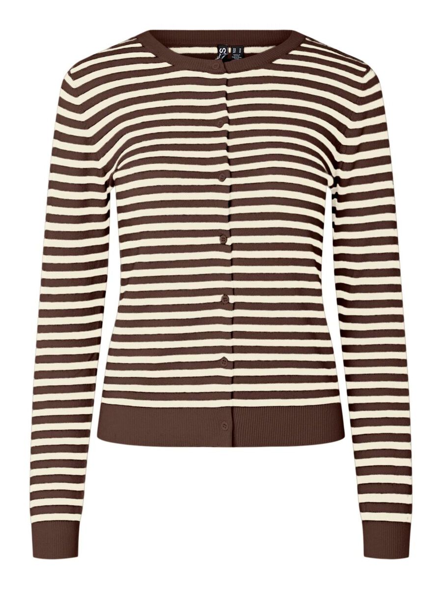 Carousel image 6 PCNORA CARDIGAN EN MAILLE, Hot Fudge