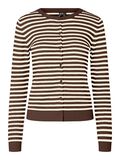 Product image thumbnail 6 PCNORA CARDIGAN EN MAILLE, Hot Fudge