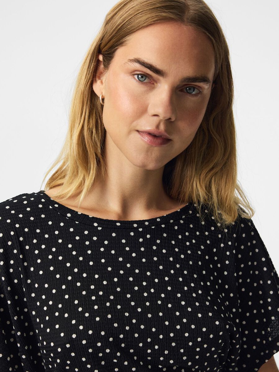 Carousel image 6 PCANNIE SHORT SLEEVED TOP, Black
