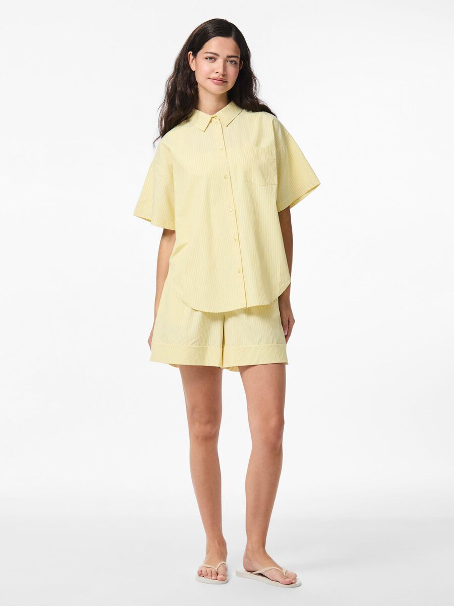 Carousel image 7 PCFEMME TROUSERS, Pale Banana