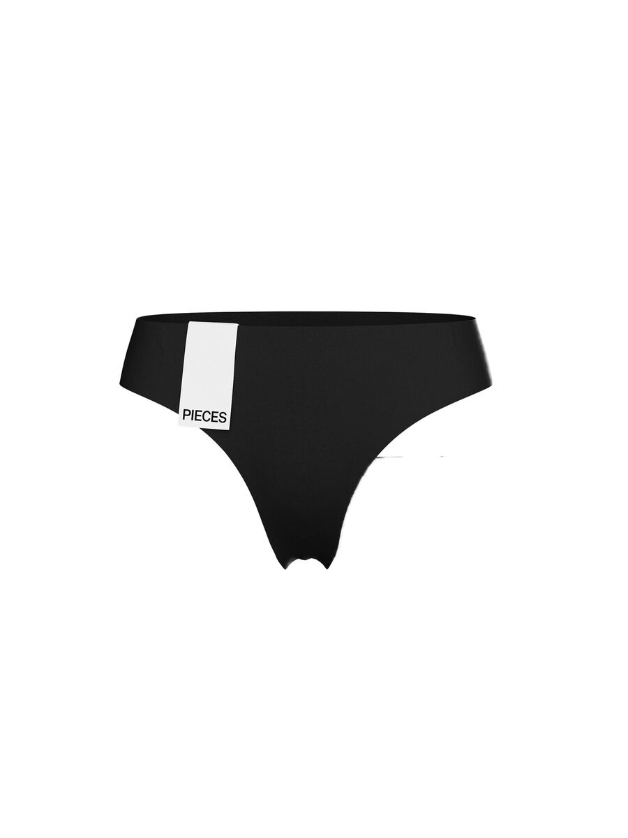 Product carousel image 2 PCNAMEE 3-PACK THONGS, Black