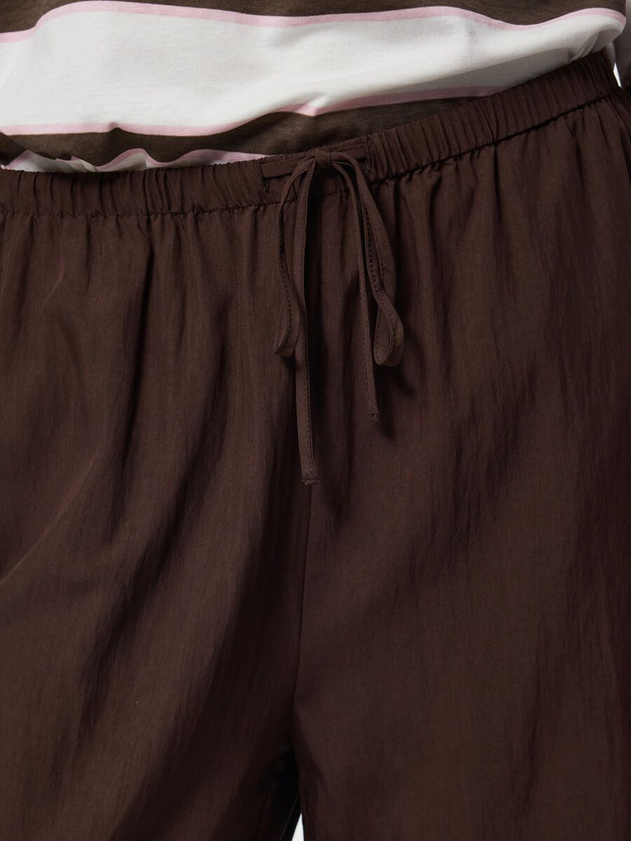 Carousel image 4 PCJABINA MW STRING TROUSERS, Hot Fudge