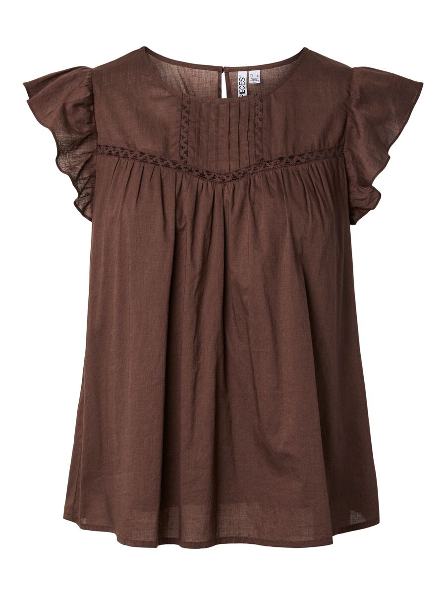 Carousel image 6 PCASTRID SLEEVELESS TOP, Hot Fudge