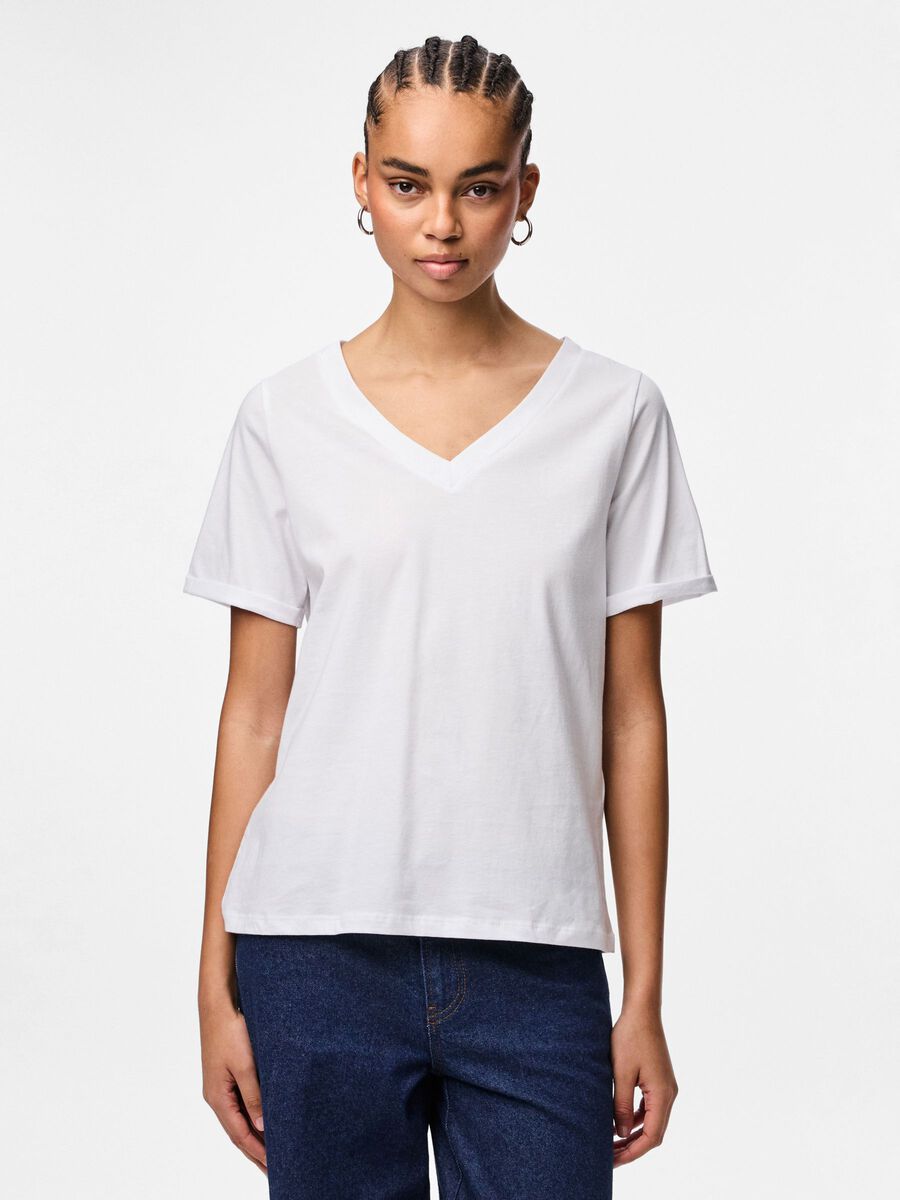 Carousel image 1 PCRIA T-SHIRT, Bright White