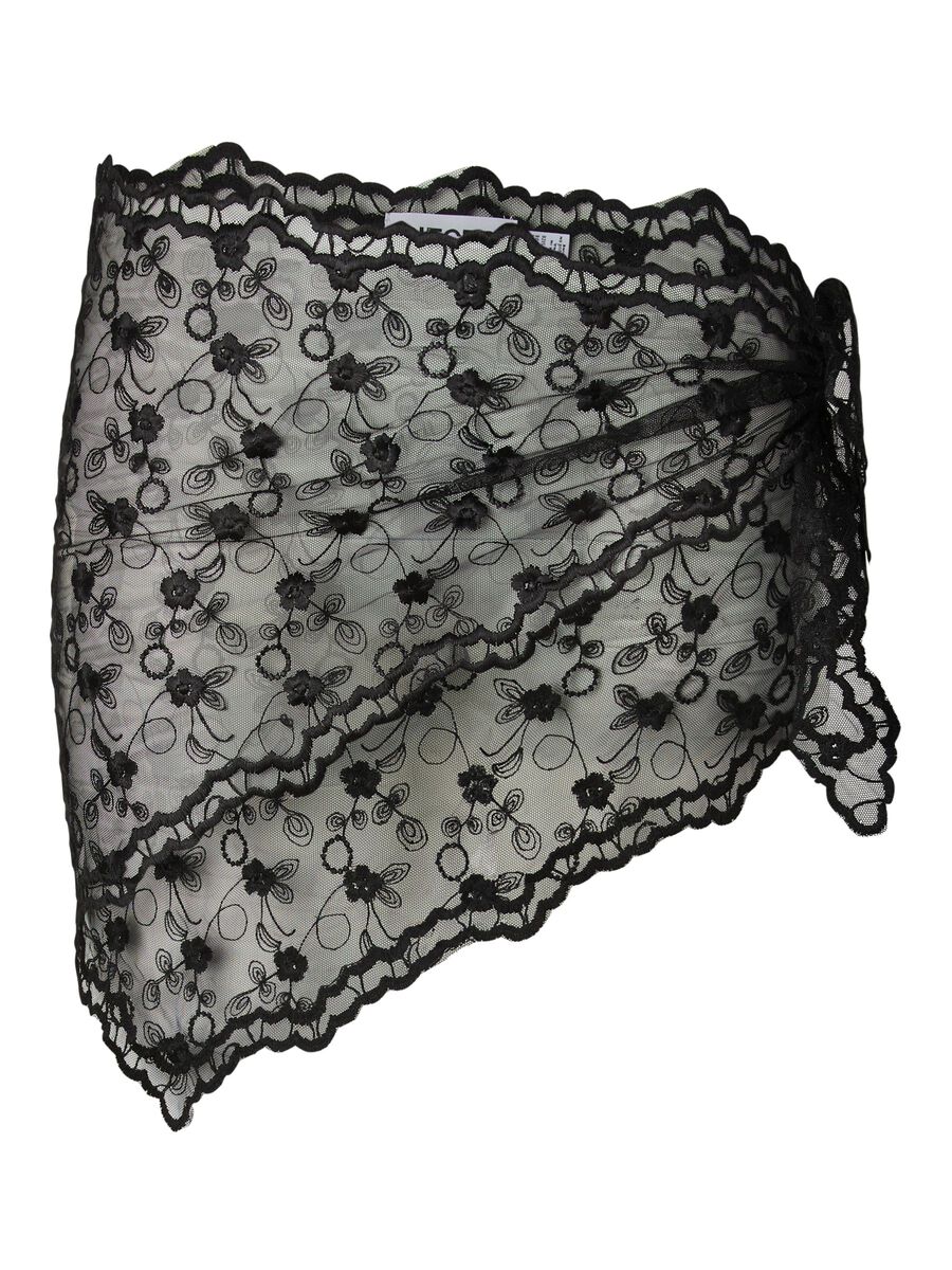 Pcnaya triangle scarf, colour: black
