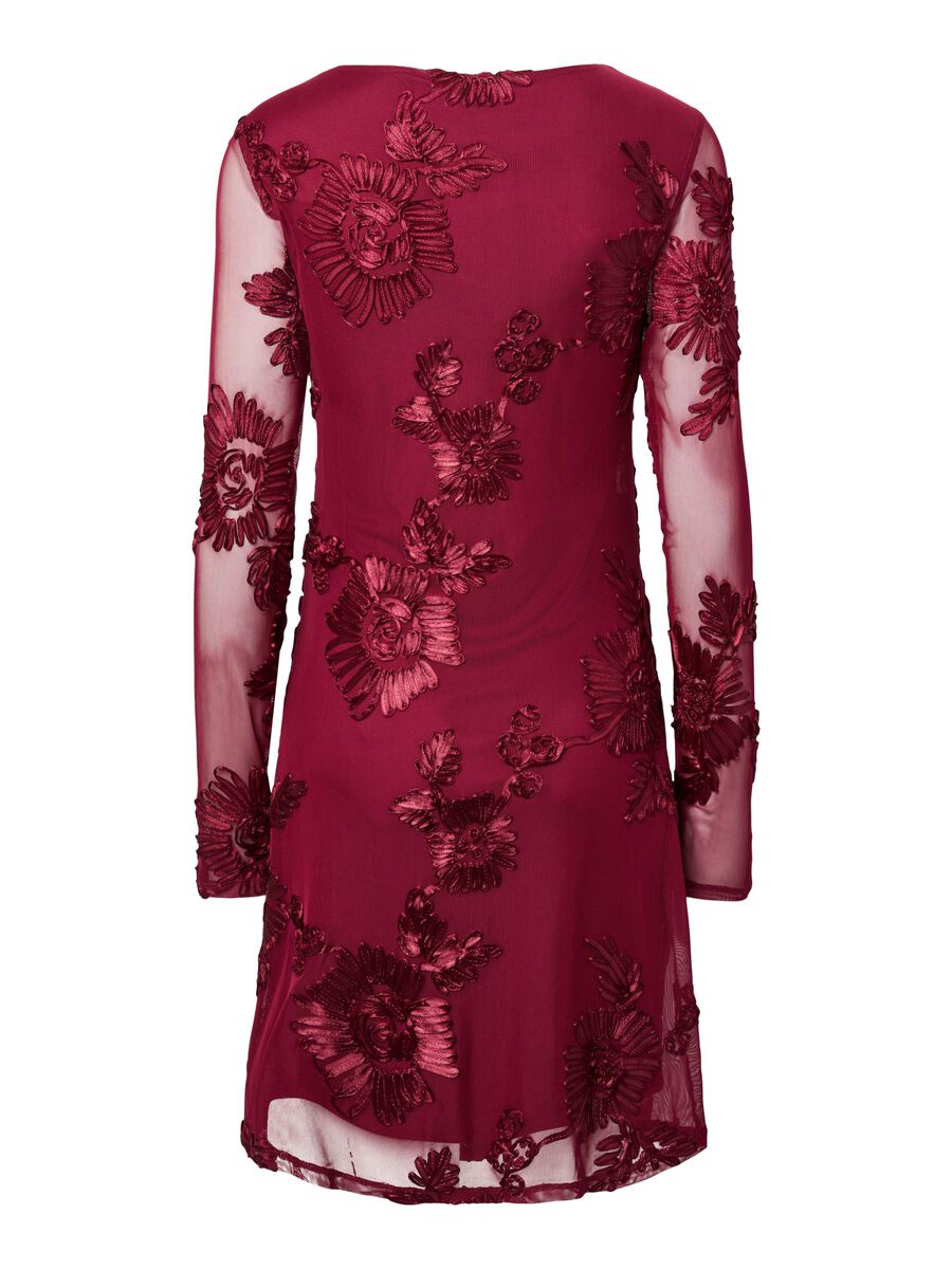 Carousel image 6 PCOFFIA  MINI DRESS, Beet Red