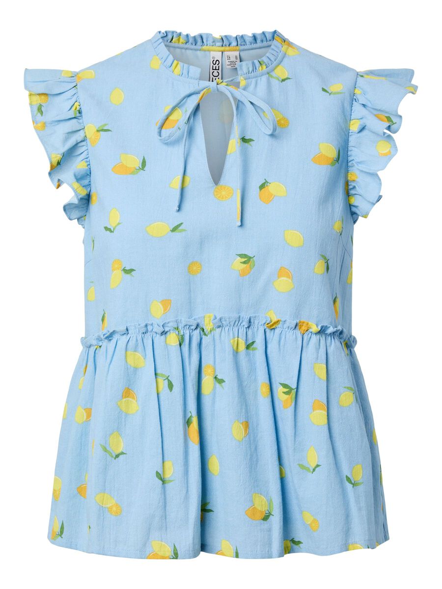 Carousel image 7 PCEMMA  BLOUSE, Cashmere Blue