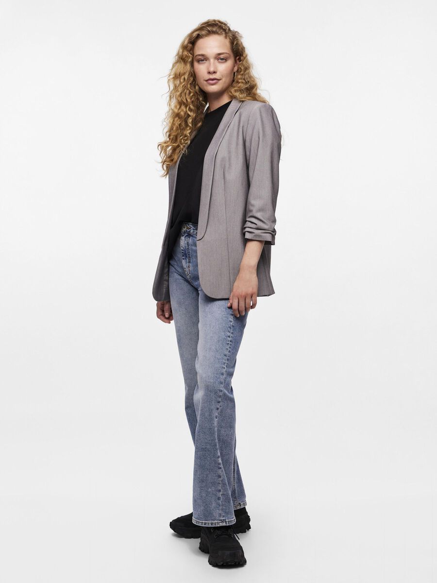 Carousel image 5 PCBOSELLA BLAZER, Light Grey Melange