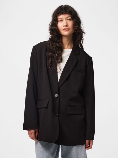 Pieces BLAZER OVERSIZE, Black, highres - 17157464_Black_003.jpg