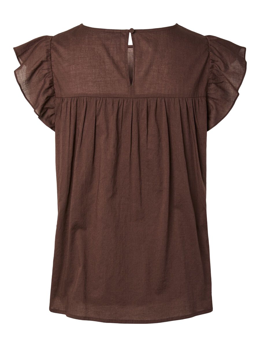 Carousel image 7 PCASTRID SLEEVELESS TOP, Hot Fudge