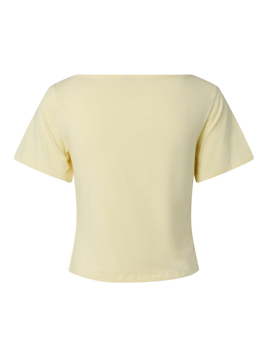Carousel image 2 PCSIRENE DRAPY T-SHIRT, French Vanilla