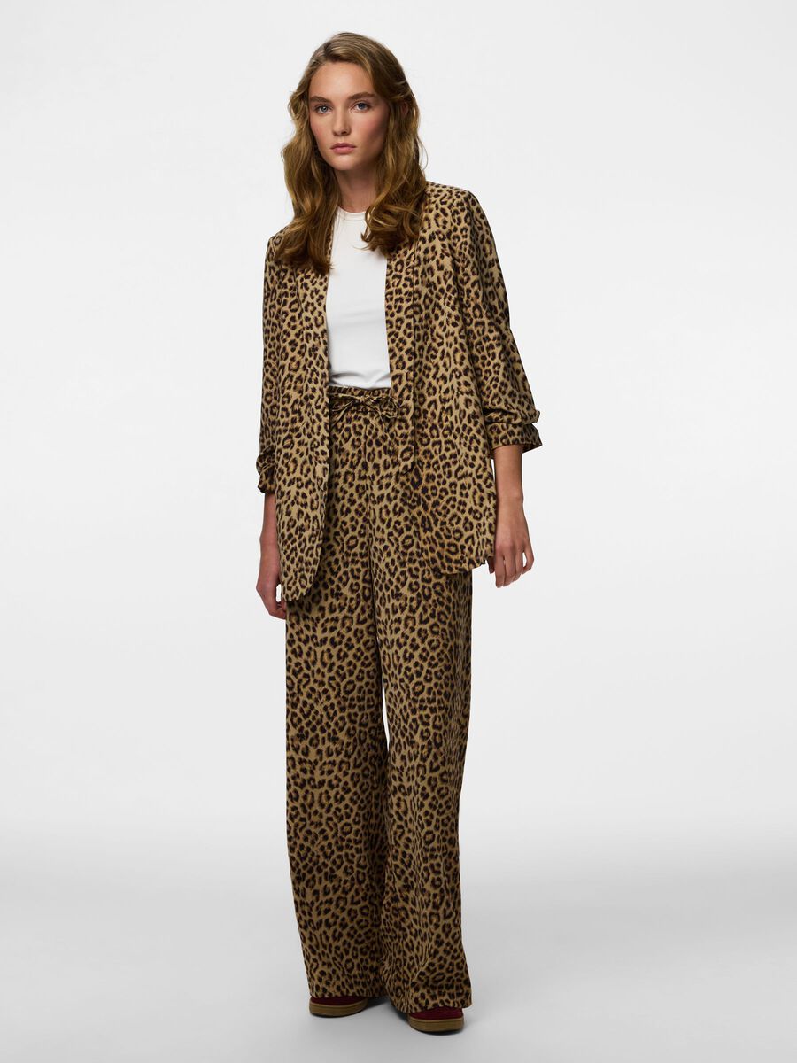 Carousel image 5 PCBOSELLA HW PRINT WIDE LEG HOSE, Natural