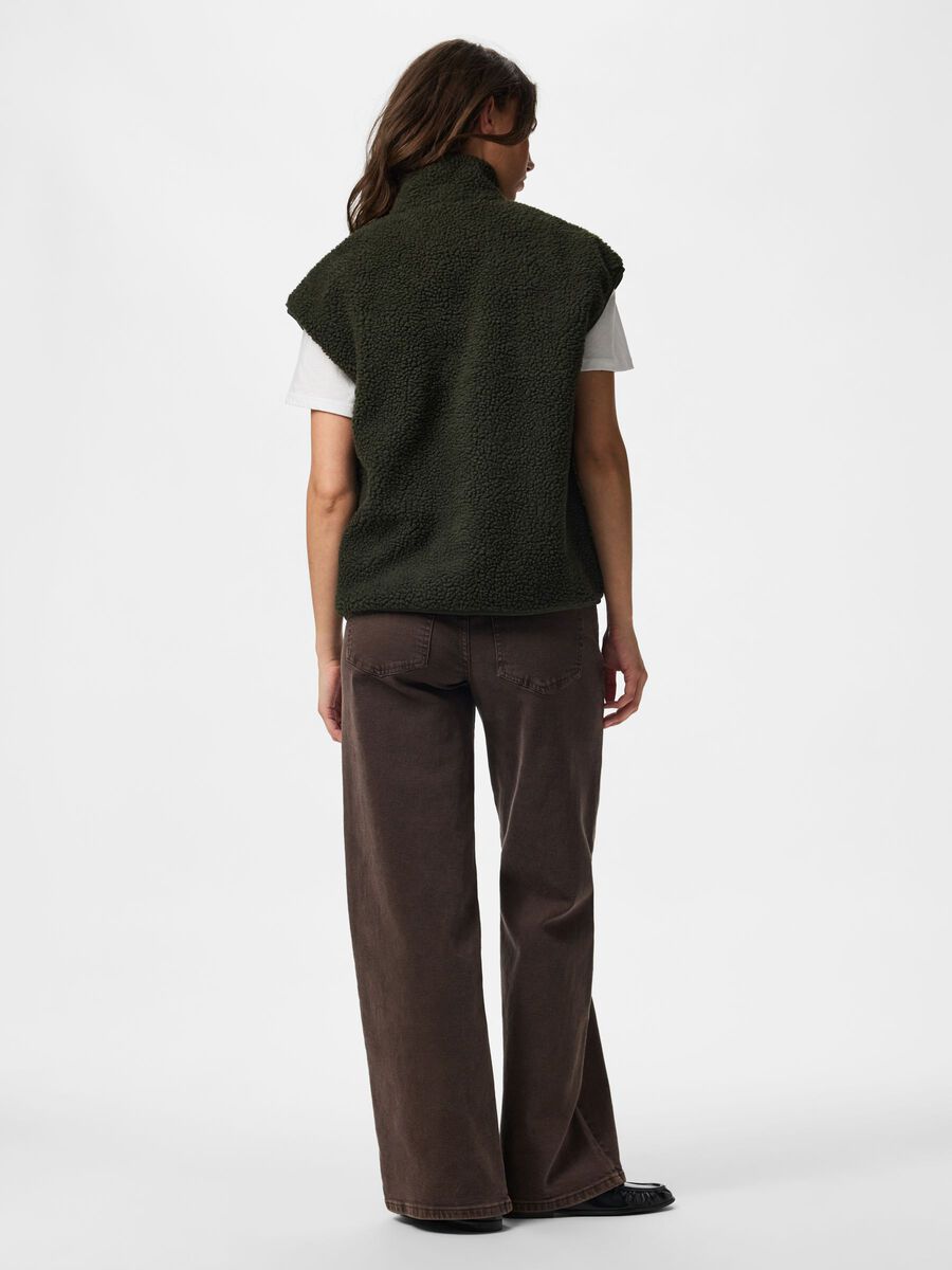 Product carousel image 2 PCSADIA TEDDY VEST, Forest Night