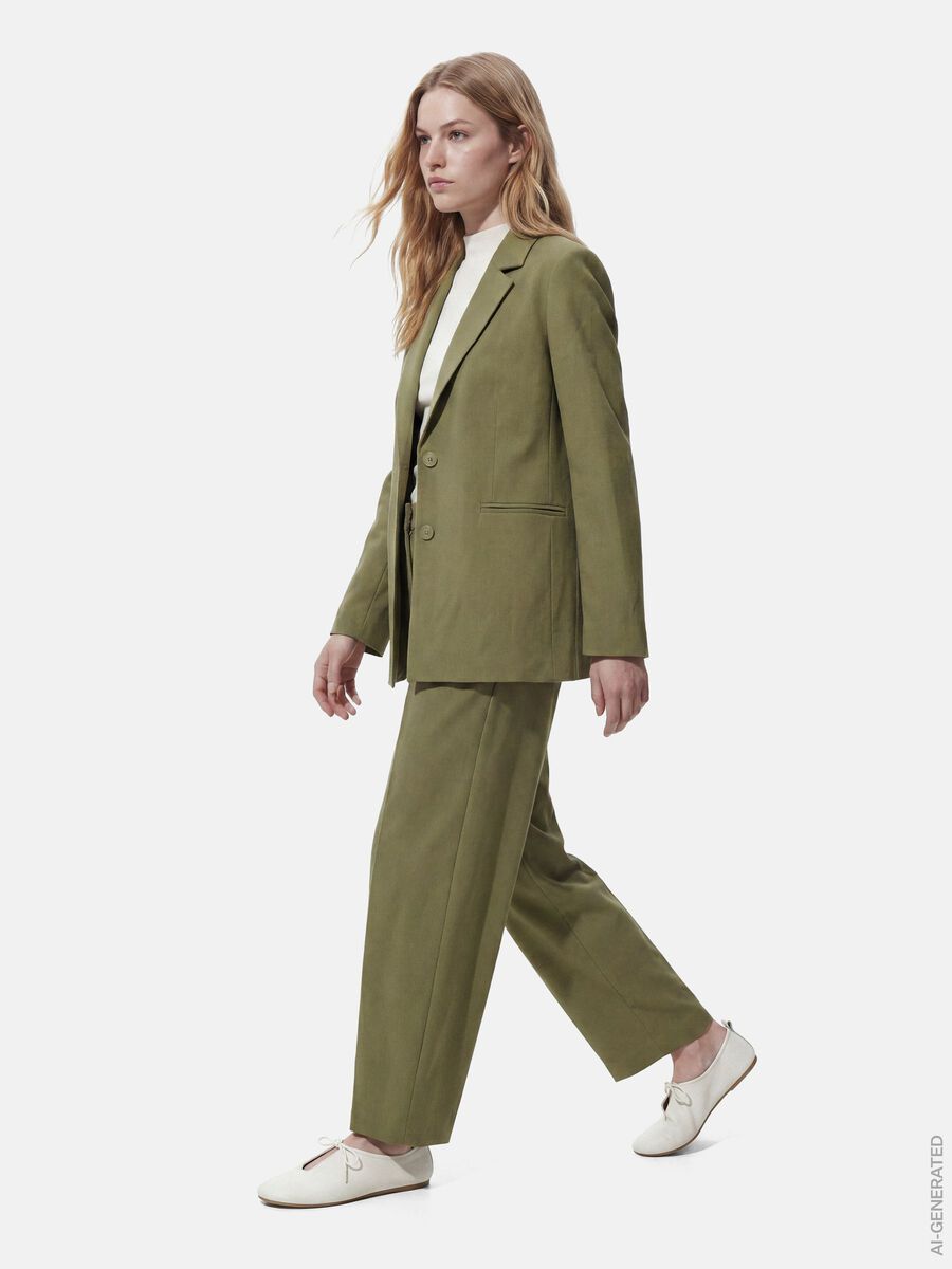 Carousel image 6 PCBOSELLA LOOSE FIT BLAZER, Sphagnum