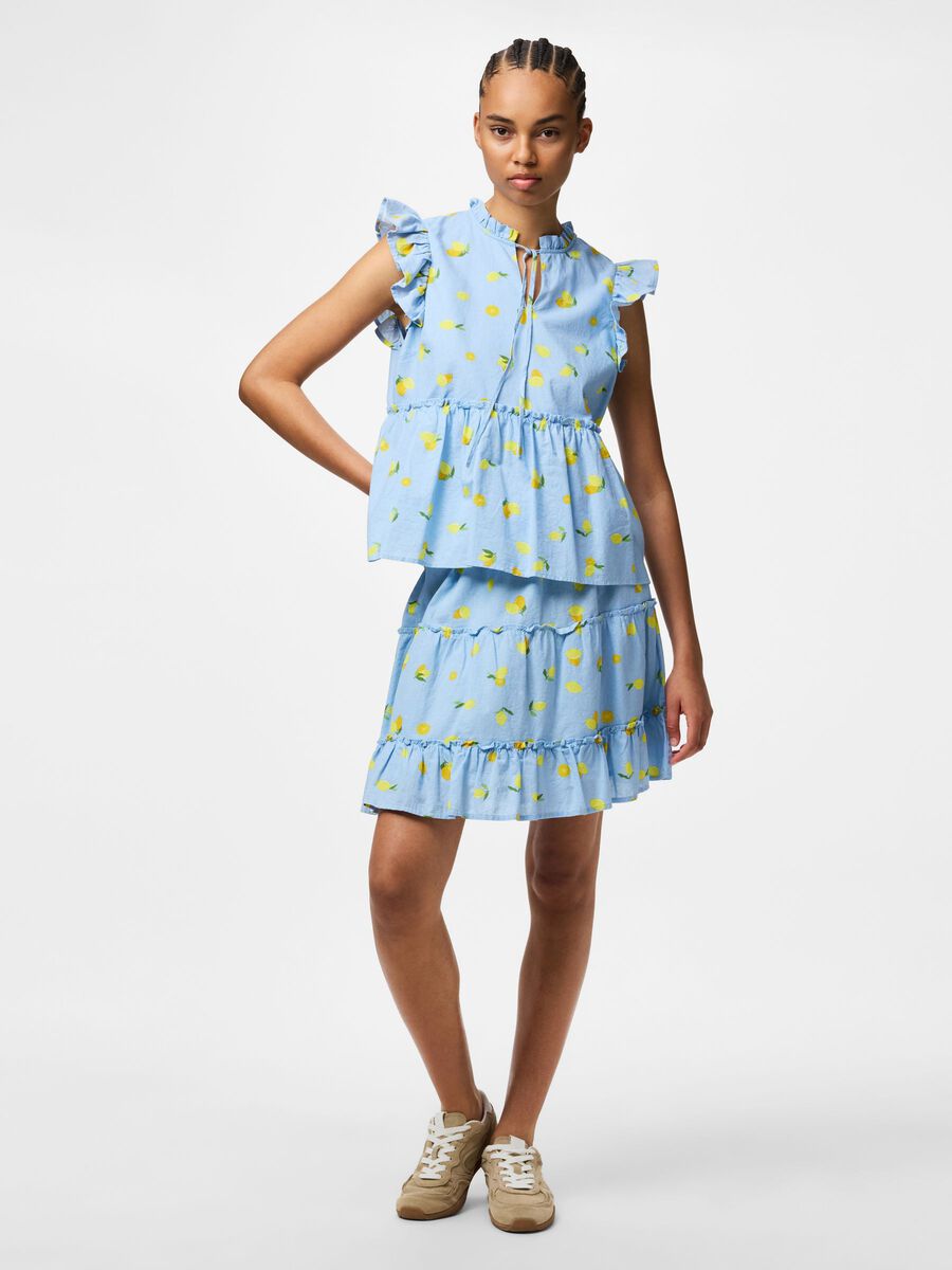 Carousel image 5 PCEMMA  BLOUSE, Cashmere Blue