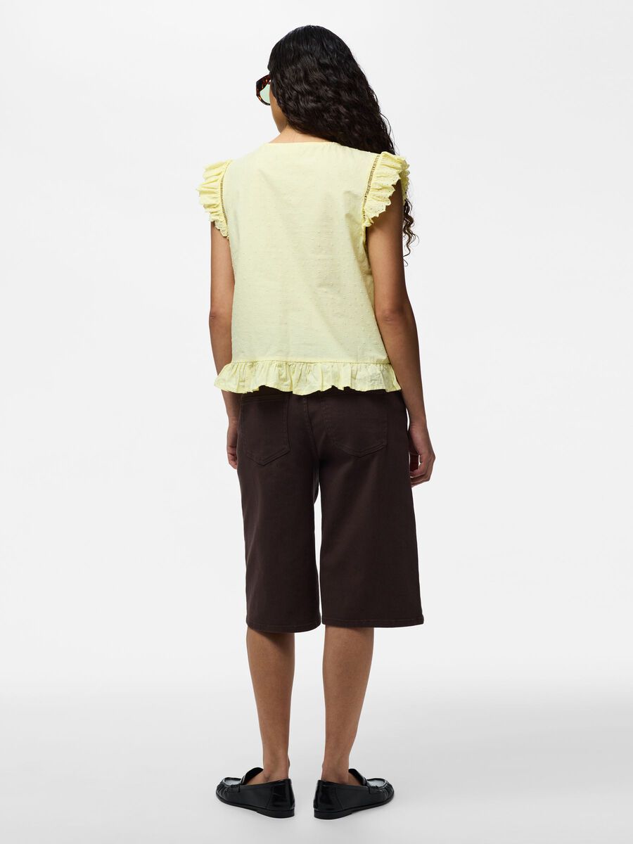 Product carousel image 2 PCGOLDIE  SLEEVELESS TOP, French Vanilla