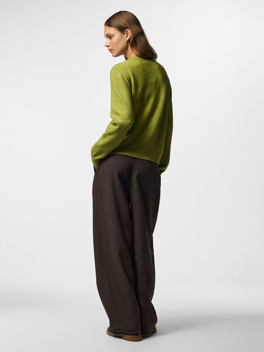 Product carousel image 2 PCMALOU KNITTED CARDIGAN, Woodbine