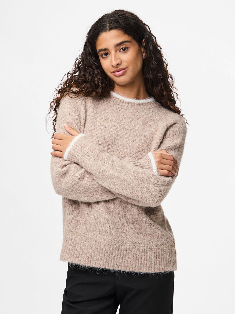 Product carousel image 1 PCIVY PULLOVER, Greige