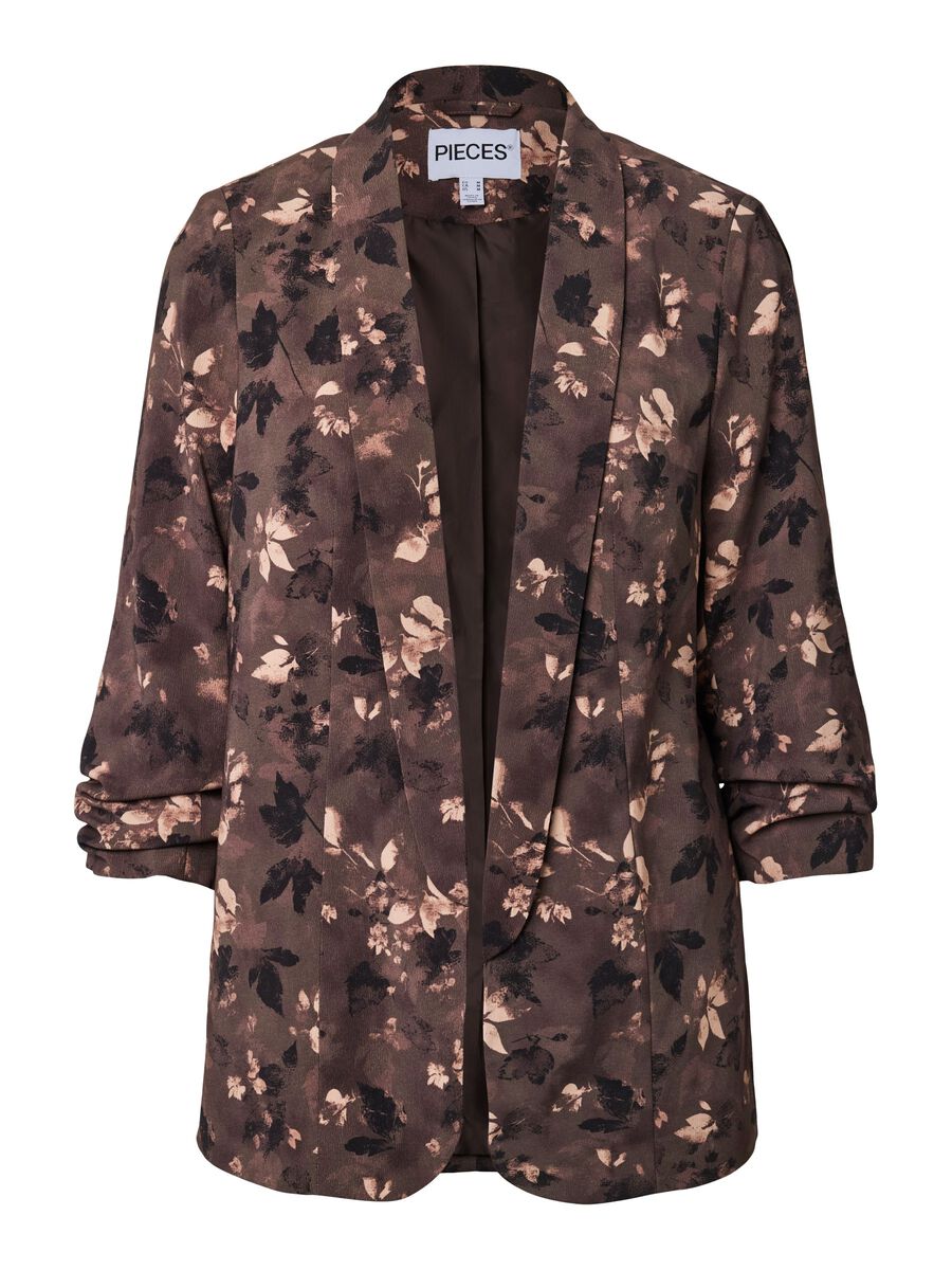 Carousel image 5 PCBOSELLA 3/4 PRINT BLAZER, Major Brown