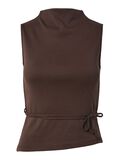 Product image thumbnail 5 PCOLIVE HIGH NECK TANK TOP, Hot Fudge