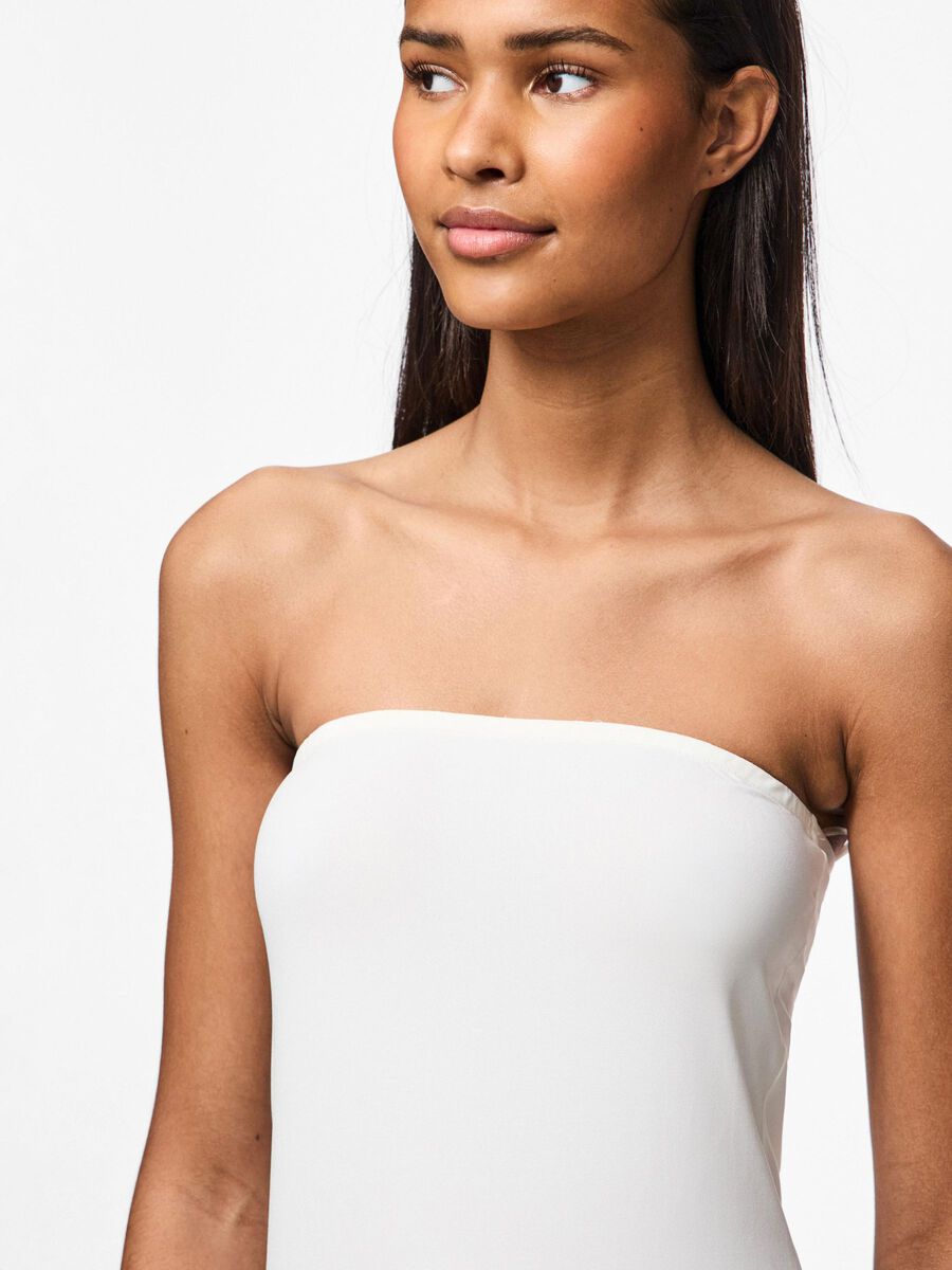 Carousel image 5 PCMADISON TUBE TOP, Cloud Dancer