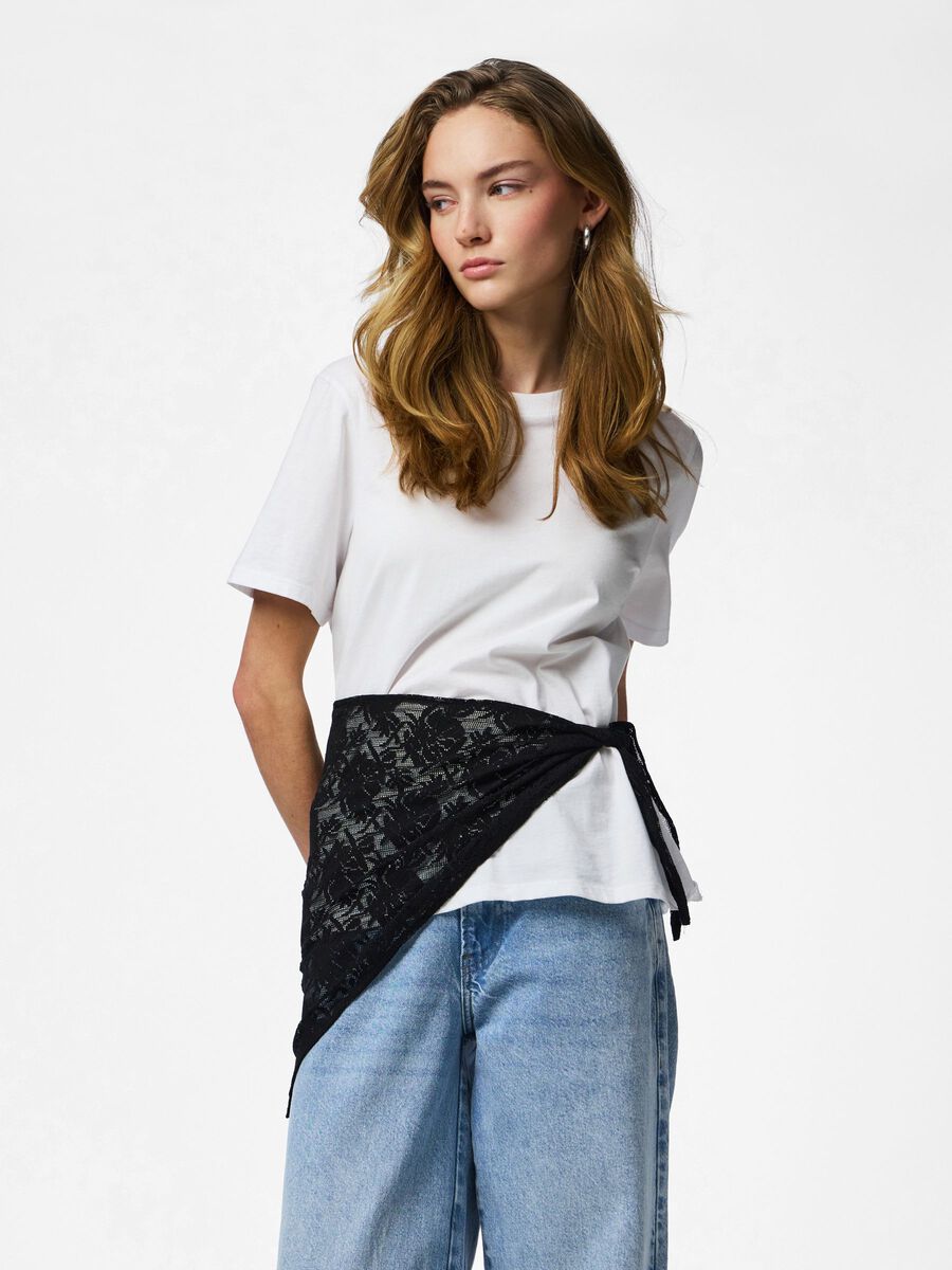 Carousel image 3 PCGAMILLA TRIANGLE 5-1  SCARF, Black