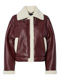Product image thumbnail 6 PCJANELLE FAUX LEATHER JACKET, Tawny Port