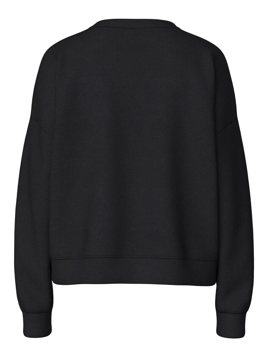 Carousel image 7 RELAXED FIT SWEATSHIRT, Black