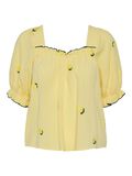 Product image thumbnail 6 PCSELENA  SHORT SLEEVED BLOUSE, Pale Banana