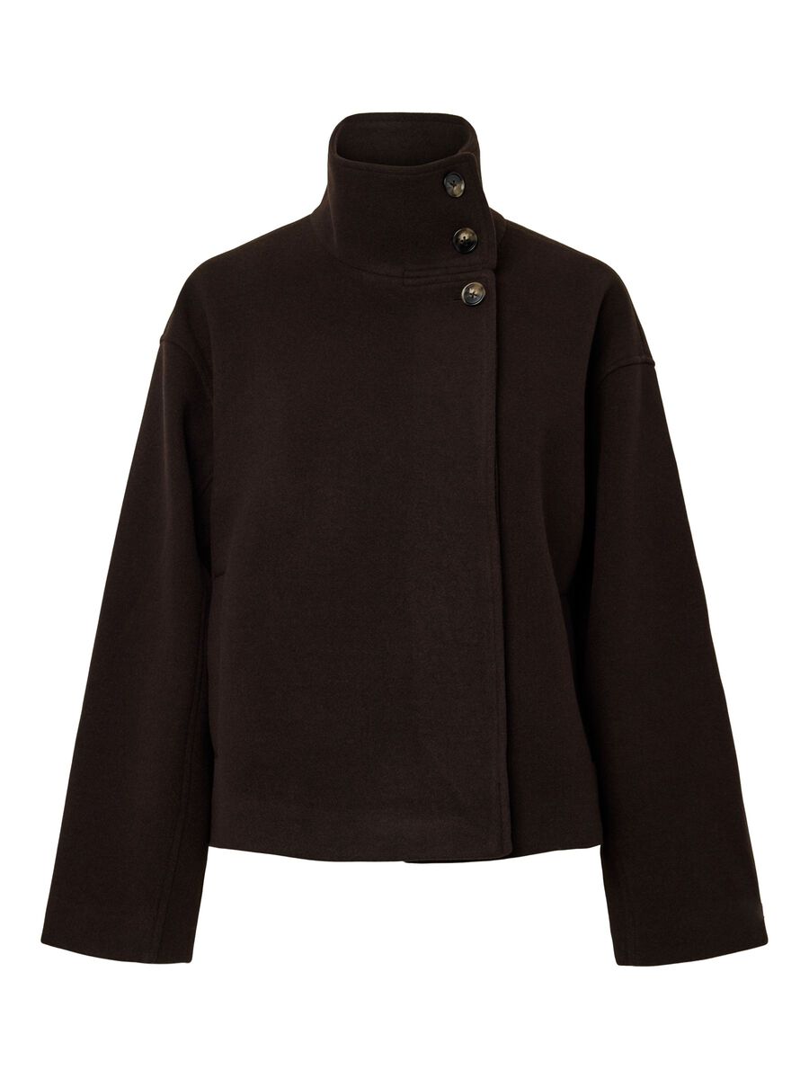 Carousel image 6 PCAGNES SHORT JACKET, Ganache