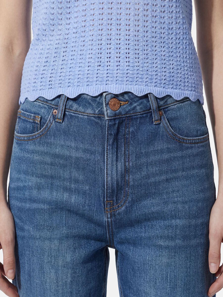 Carousel image 4 JEANSY O REGULARNYM FASONIE, Medium Blue Denim