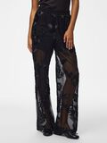 Product image thumbnail 3 PCOFFIA HW  WIDE-LEG TROUSERS, Black
