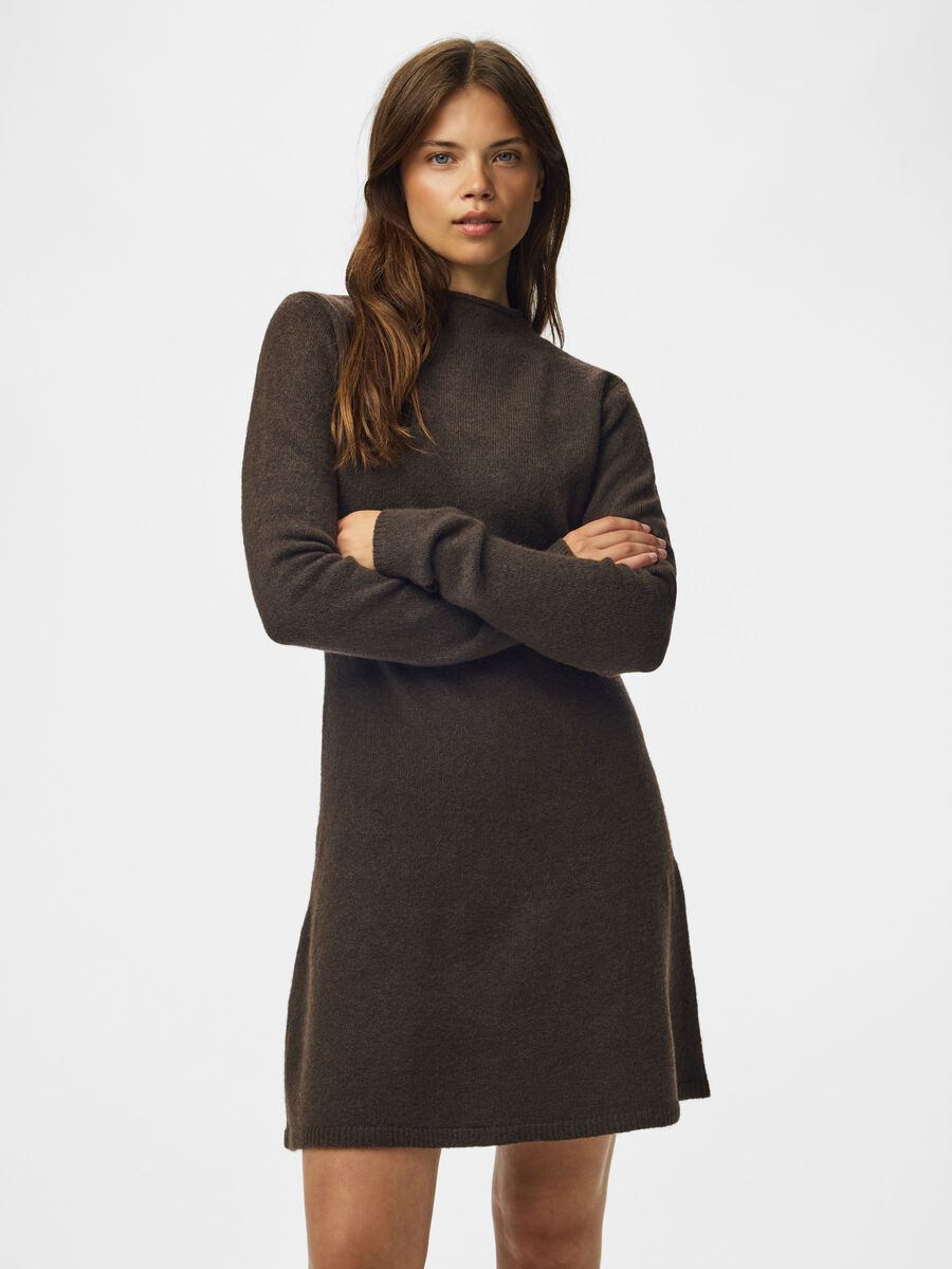 Product carousel image 1 PCJUNNA MIDI-JURK, Hot Fudge