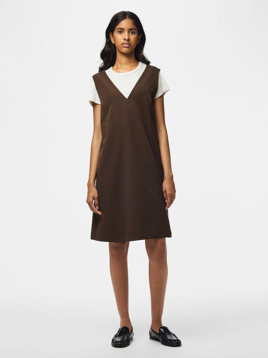 Carousel image 3 PCKAMIL  SPENCER DRESS, Hot Fudge