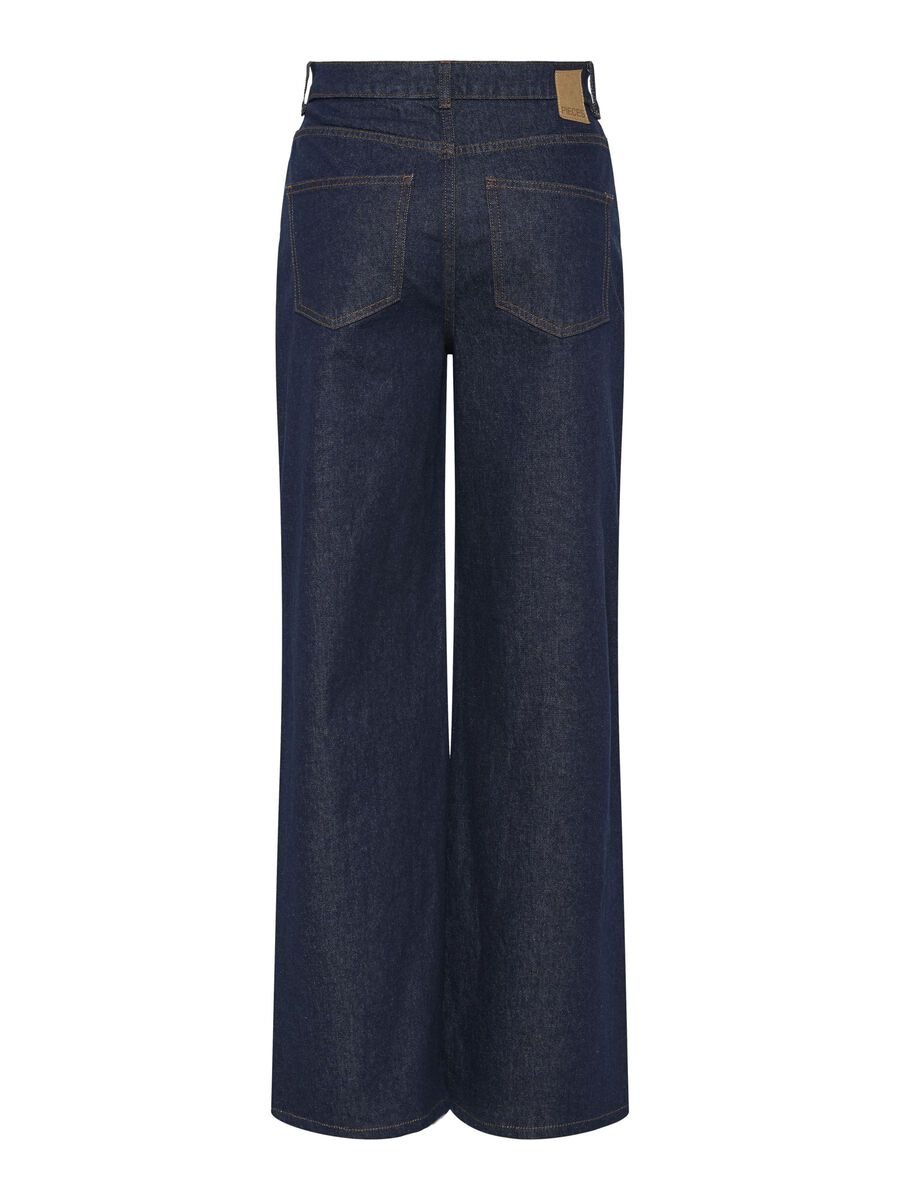 Carousel image 7 JEANS ANCHOS, Dark Blue Denim