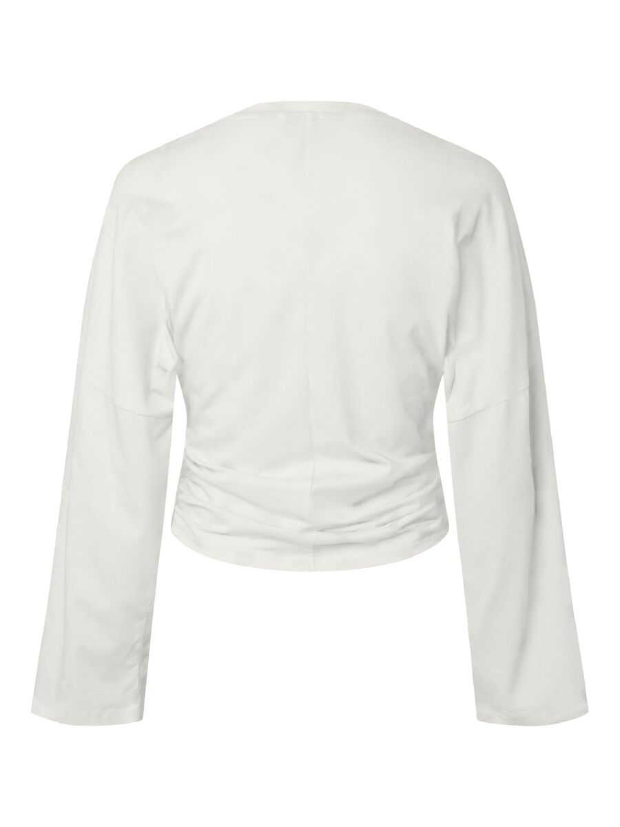 Carousel image 6 PCALLI  LONG SLEEVED TOP, Bright White