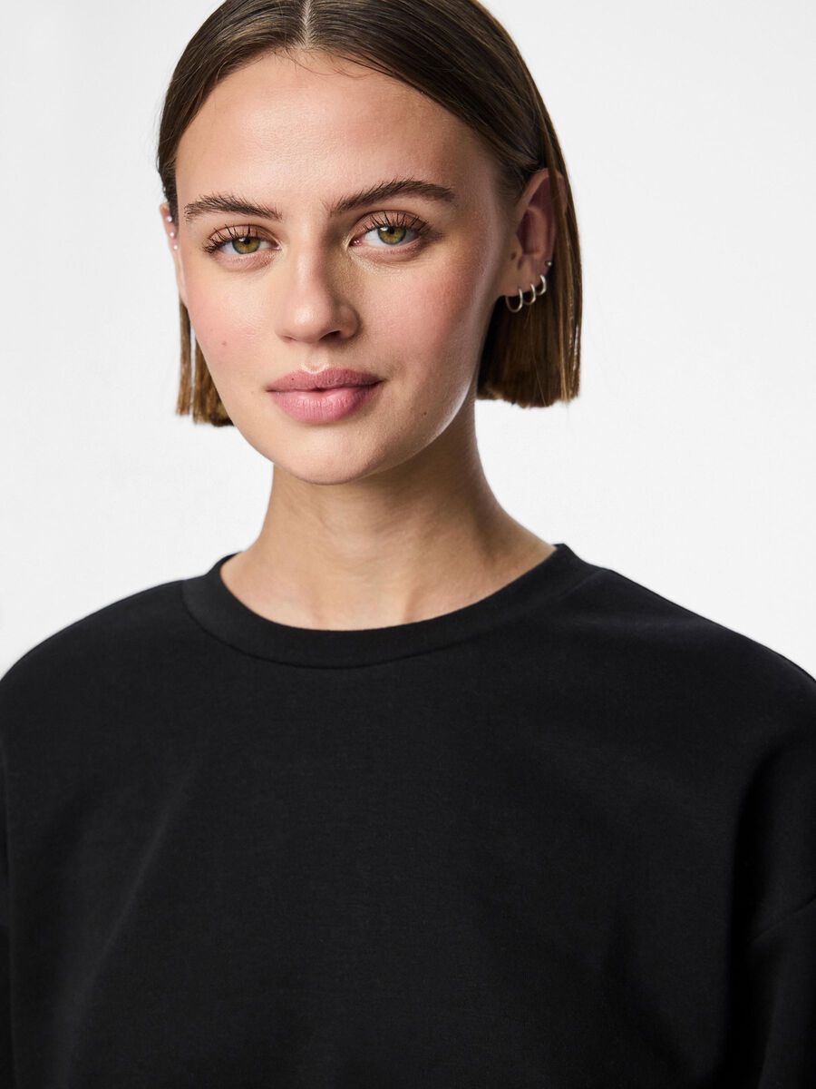 Carousel image 4 PCCHILLI LOOSE FIT SWEATSHIRT, Black