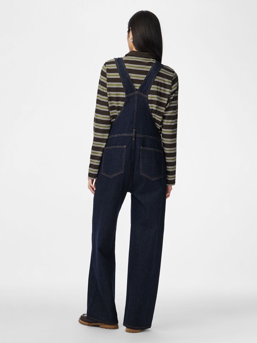 Carousel image 2 SALOPETTE, Dark Blue Denim