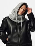 Product image thumbnail 2 PCNAMBI CABLE  BALACLAVA, Light Grey Melange